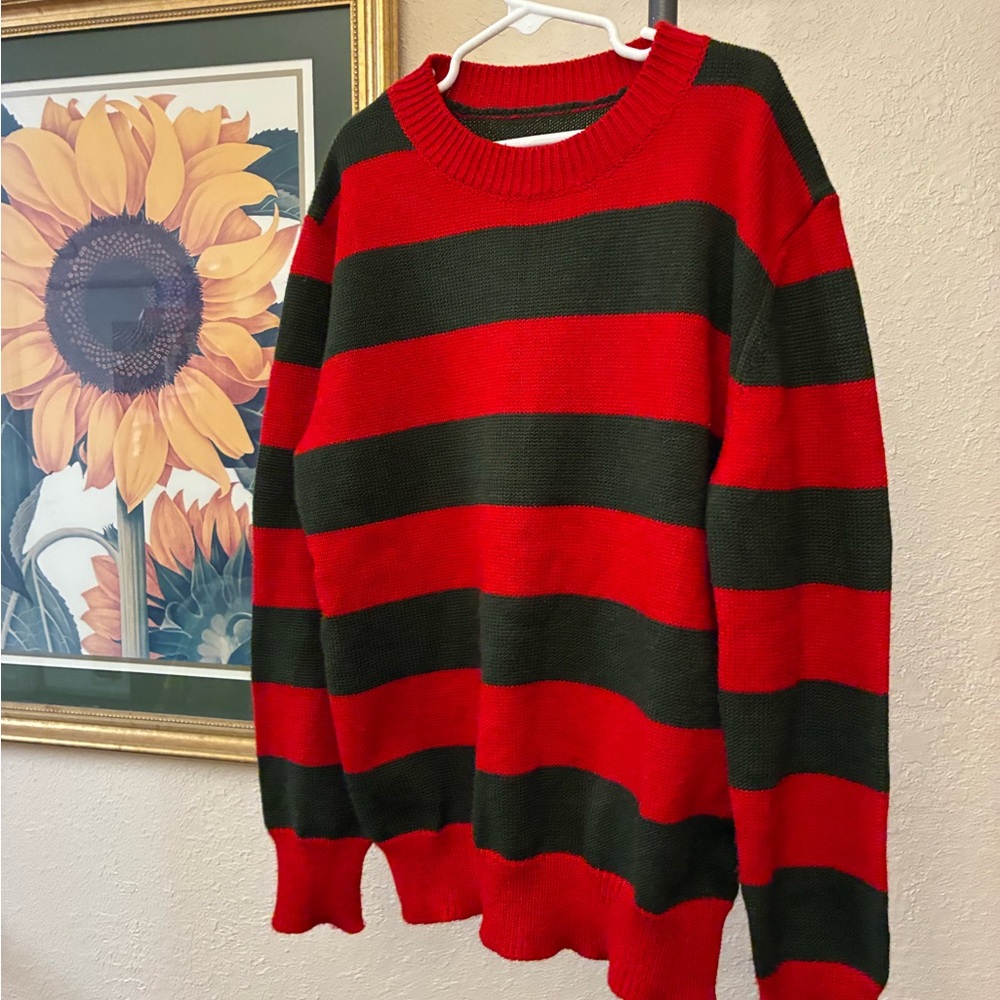 Nightmare on Elm Street Freddy Krueger Striped Sweater